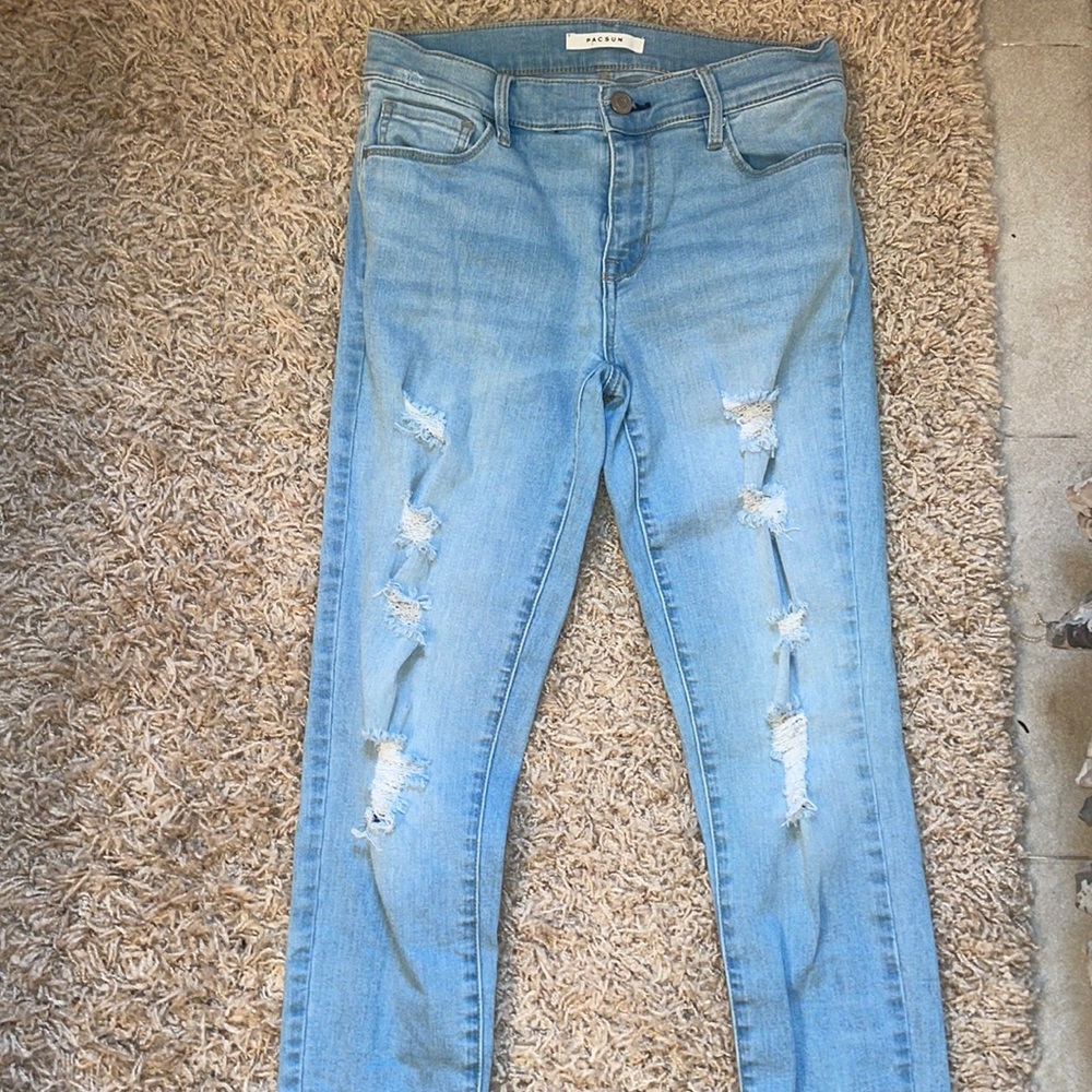 Size 26 PacSun Light Wash Jeggings